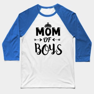 Mom Of Boys Baseball T-Shirt